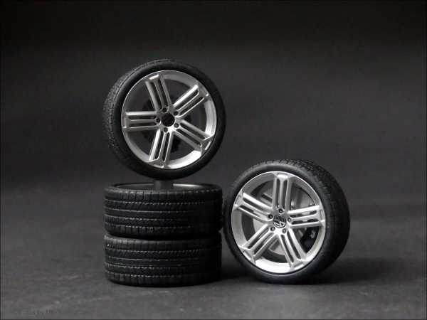 1:18 VW Scirocco R-line Wheel Set